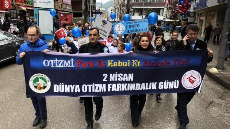 Zonguldak’ta otizm farkındalığı için yürüyüş