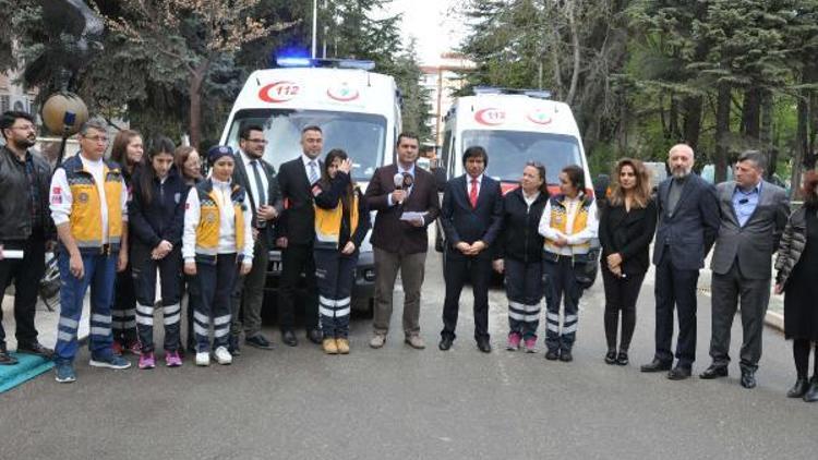 Eskişehire 2 yeni ambulans