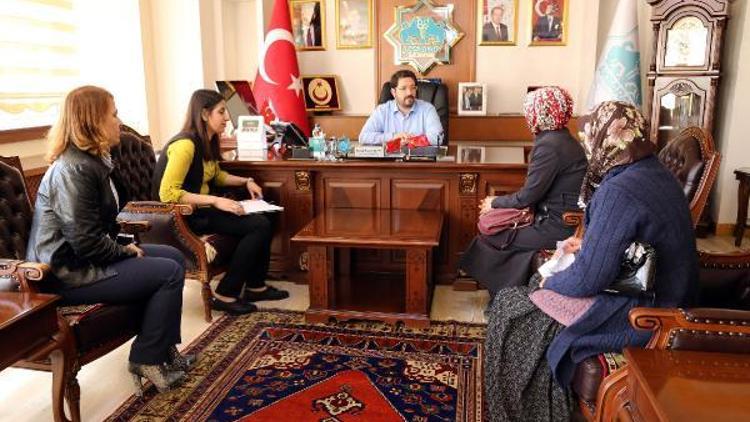 Aksaray Belediye Başkanı, Halk Günüde vatandaşları dinledi