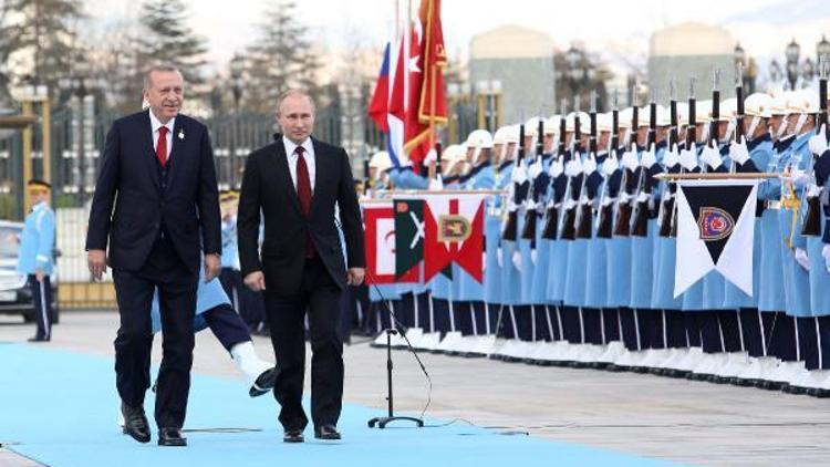 Putin, Ankara’ya geldi/ Fotoğraflar