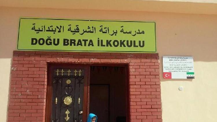 Düzcedeki okullardan toplanan bağışlarla El-Baba ilkokul