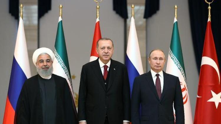Beştepede Türkiye-Rusya-İran Üçlü Zirvesi