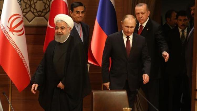 Beştepede Türkiye- Rusya- İran üçlü Suriye zirvesi - Yeniden