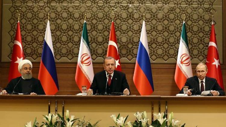 Beştepede Türkiye- Rusya- İran üçlü Suriye zirvesi / Ek fotoğraf