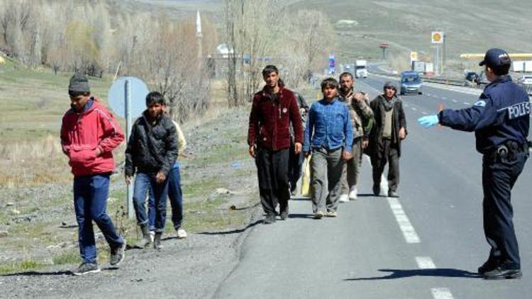 Erzurum Emniyeti, kaçaklara dur dedi