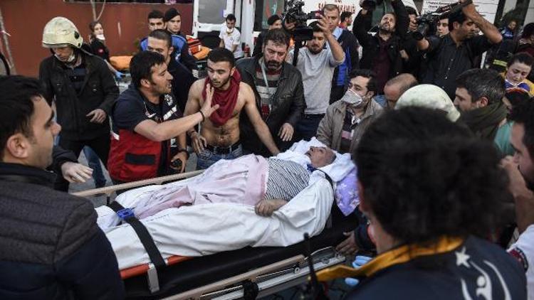 Ek Fotoğraflar // Taksim Eğitim ve Araştırma Hastanesinde yangın çıktı