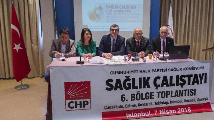 CHP Sağlık Komisyonu, 6ncı bölge çalıştayını İstanbulda yaptı
