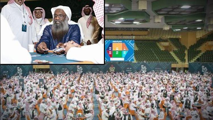 Suudi Arabistanda 4 bin kişilik iskambil turnuvası