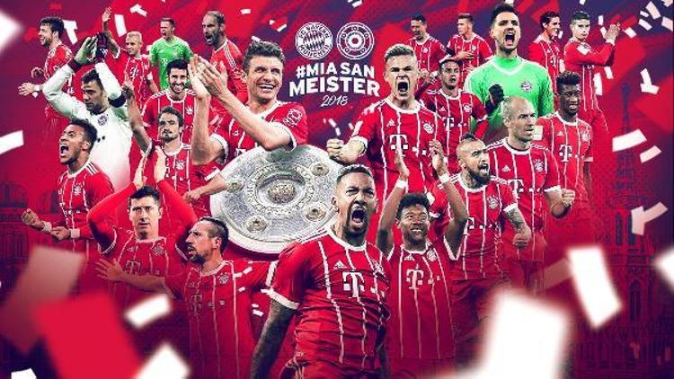 Bayern Münih, Almanya Bundesligada şampiyon oldu