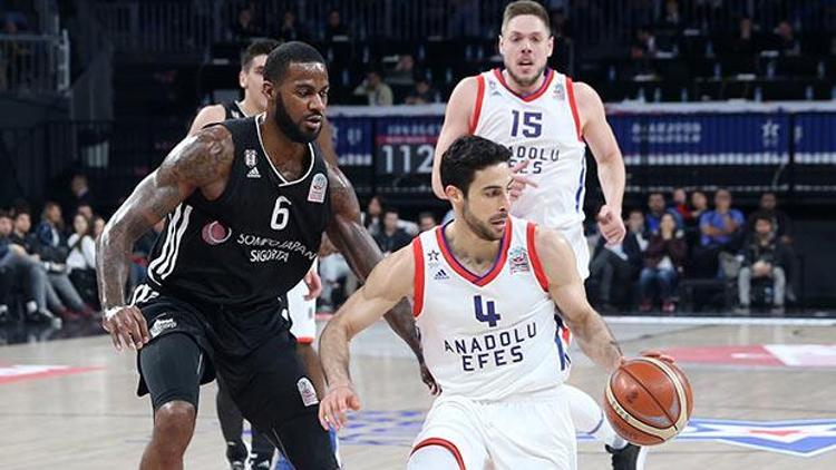 Anadolu Efes evinde Beşiktaşı yendi