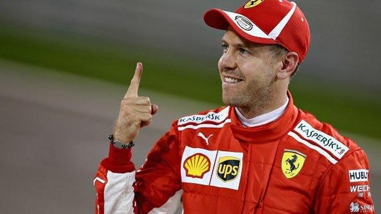 Bahreynde kazanan Vettel