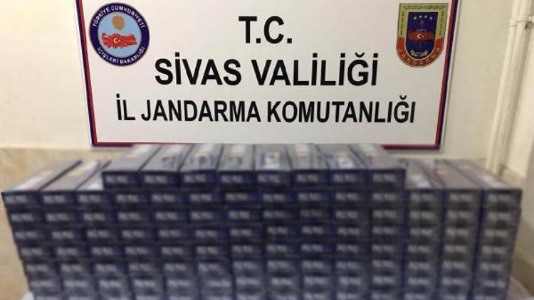 Sivasta jandarmadan kaçakçılık operasyonları: 10 gözaltı