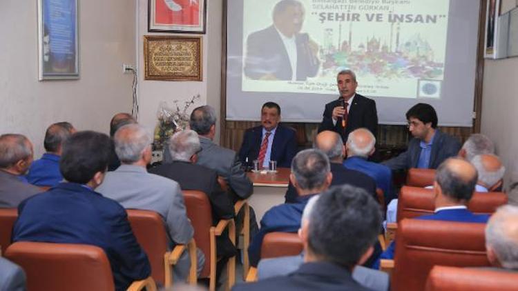 Gürkan, Şehir ve İnsan konferansına katıldı