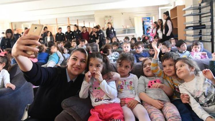 Konyaaltı Kreşinden polis teşkilatına ziyaret