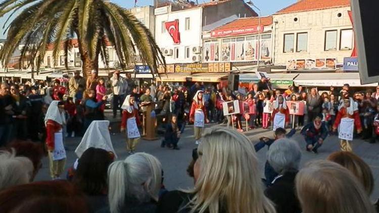 Atatürkün Foçaya gelişinin 84üncü yılı coşkuyla kutlandı