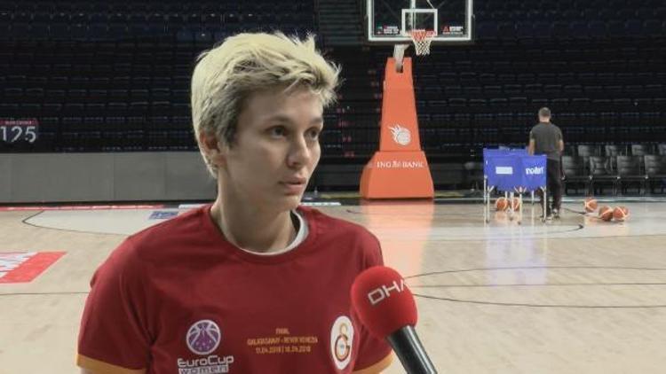 (ÖZEL) Galatasaray Kadın Basketbol Takımı Kaptanı Işıl Alben: Taraftarımızın müthiş desteğiyle avantajlı bir skor elde edeceğiz