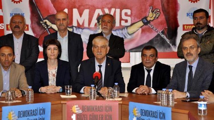 (geniş haber) DİSK, 1 Mayısın Maltepe miting alanında kutlanacağını açıkladı