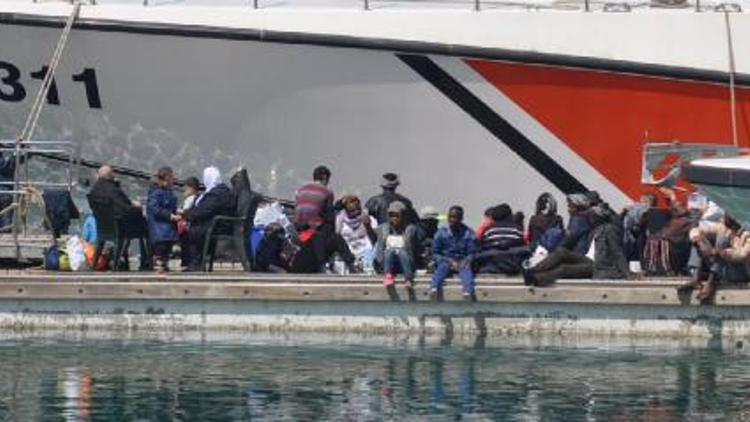 Kaçak göçmenler Ro- ro gemisindeki konteynerde yakalandı