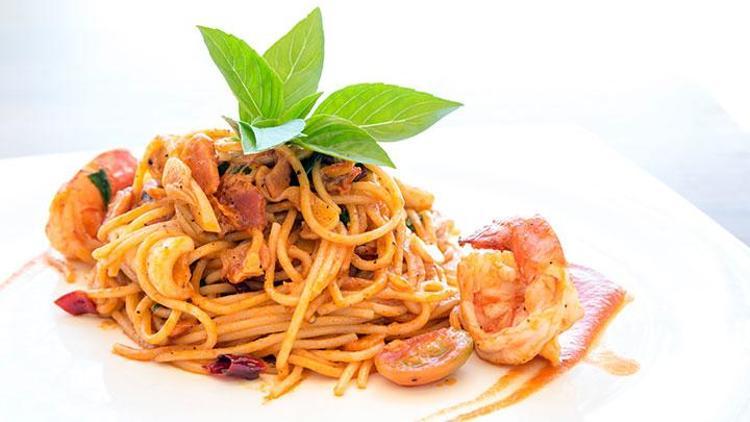 Karidesli spagetti tarifi