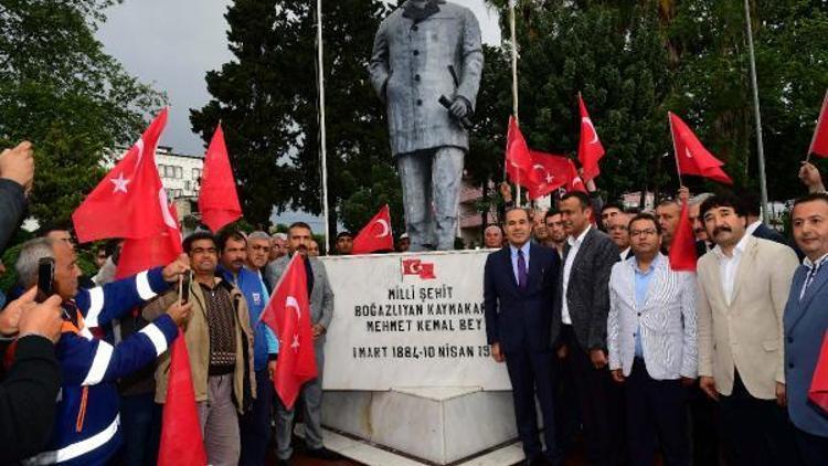 Başkan Sözlü: Şehit Mehmet Kemal Bey, milli direnişin kıvılcımıdır