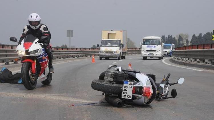 TIRın çarptığı motosikletin sürücüsü öldü