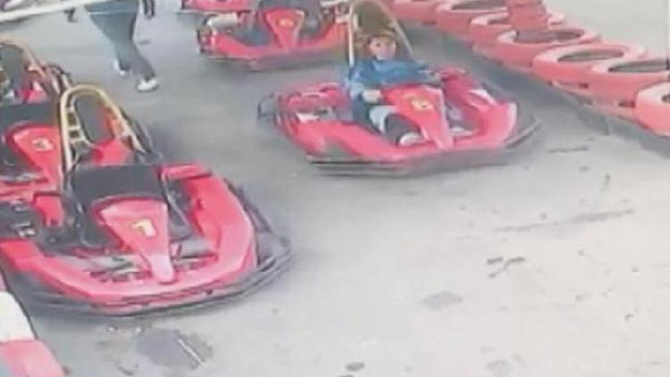 İstanbuldaki go-kart faciası kamerada