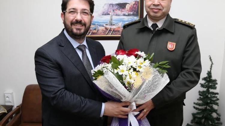 Aksaray Belediye Başkanı, Askerlik Şubesini ziyaret etti