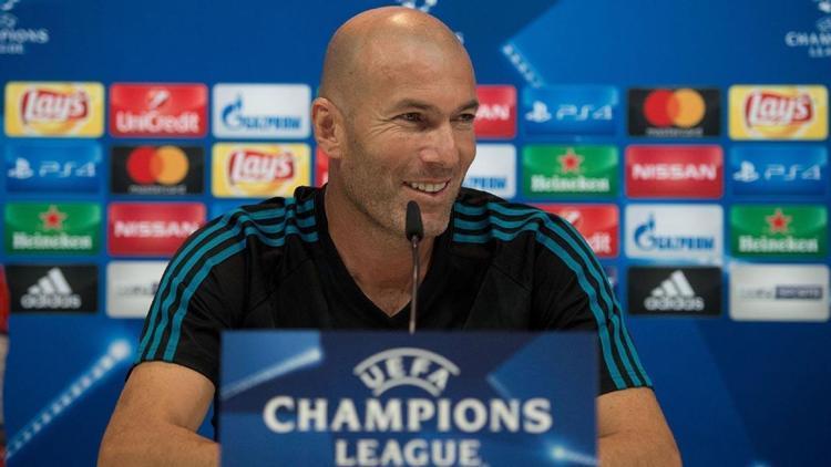 Zidanedan şok açıklama Şampiyonlar Ligi...