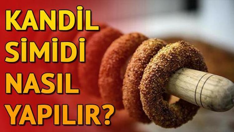 Kandil simidi nasıl yapılır Pratik kandil simidi tarifi