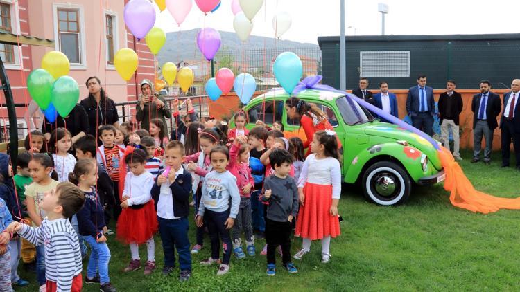 Minik öğrenciler ‘Vosvos Kütüphane’ ile kitap yolculuğuna çıkacak