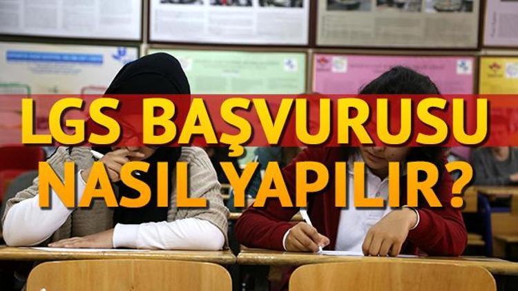 2018 LGS başvurusu için son gün ne zaman Liselere Geçiş Sınavı başvurusu nasıl yapılacak