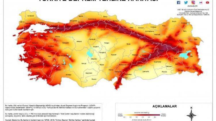 Osmaniyede deprem tehlikesi azaldı