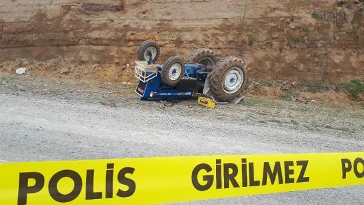 Kullandığı traktör devrilen genç kız öldü