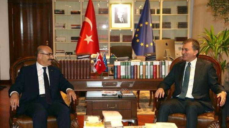 Vali Mahmut Demirtaş, Bakan Ömer Çeliki Ankarada ziyaret etti