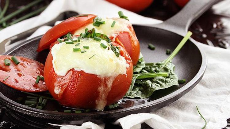 Yumurtalı domates dolması tarifi