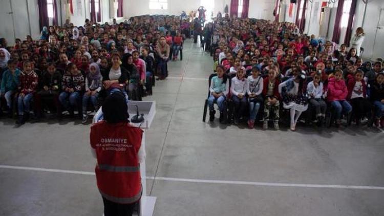 Suriyeli çocuklara Mahremiyet eğitimi