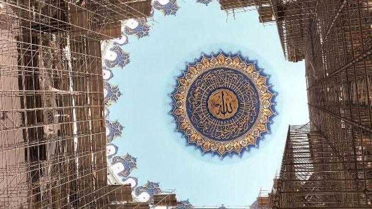 Çamlıca Cami’nin son hali görüntülendi 58 gün kaldı…