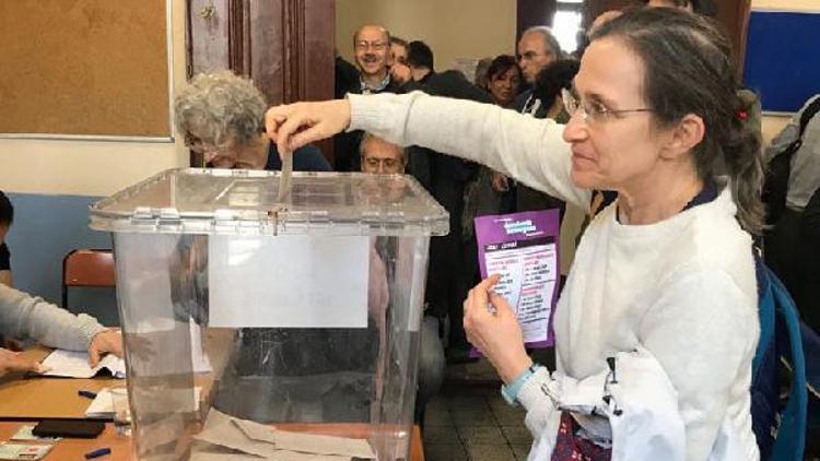 İstanbul Tabip Odasında seçim heyecanı (1)