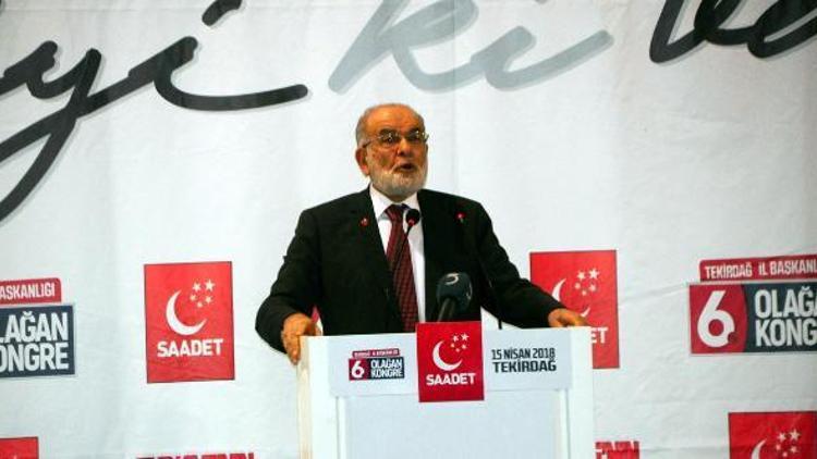 Karamollaoğlu: Türkiyenin bütün suları özelleştirme adı altında satılıyor