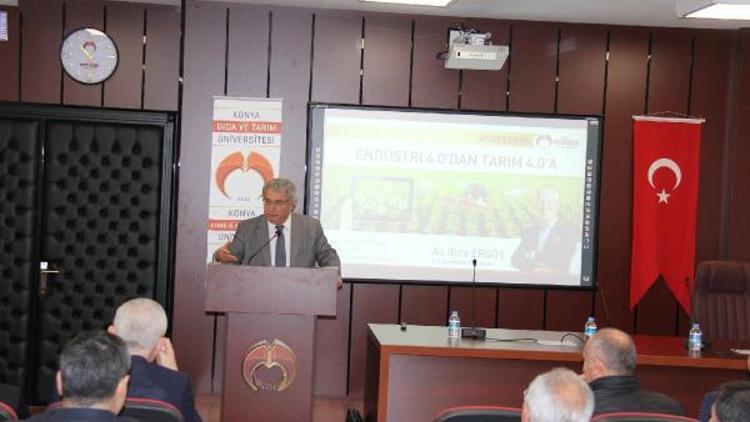 Konya Gıda ve Tarım Üniversitesinde, Tarımda Endüstri 4.0 konferansı