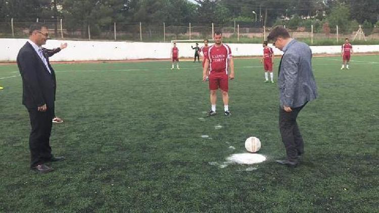 Nurdağında Zeytin Dalı Futbol Turnuvası