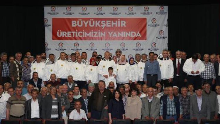 Arıcının maskesi Denizli Büyükşehirden