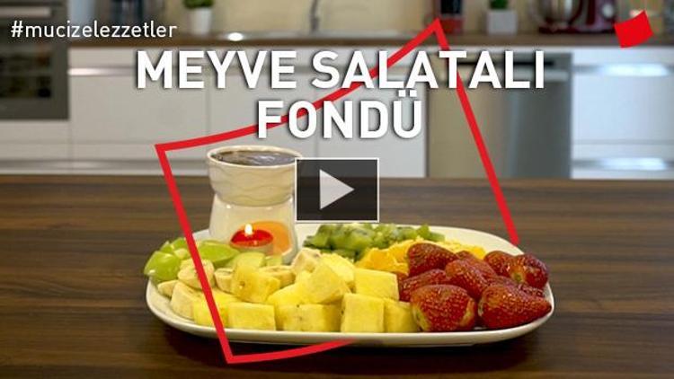 Meyve Salatalı Fondü