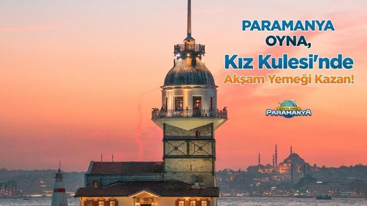 Paramanya oyuncuları Kız Kulesi’nde akşam yemeği kazanıyor