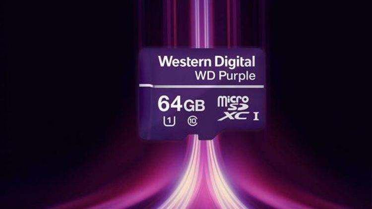 Western Digital 7/24 yeni nesil video kaydı yapan kart