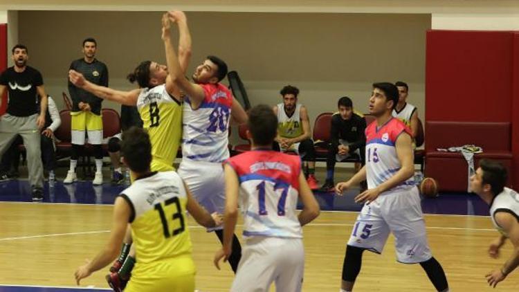 ERÜde üniversiteler arası basketbol müsabakaları başladı