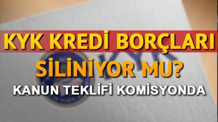 KYK borçları silinecek mi Öğrenim kredisi borcunun silinmesi için kanun teklifi verildi