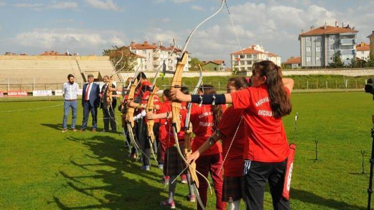 Akşehirspor olimpik okçuluk takımı iddialı hazırlanıyor