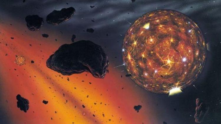 Dünyaya düşen elmas meteoru yok olmuş bir gezegene ait