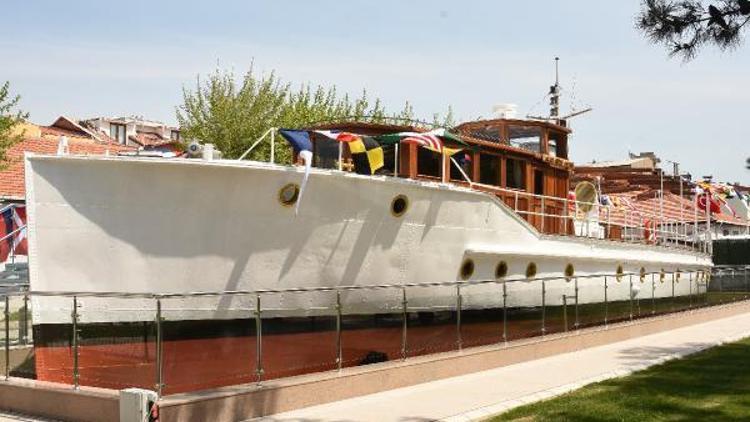 Atatürkün gezi teknesi, M/G Acar müze olarak ziyarete açıldı